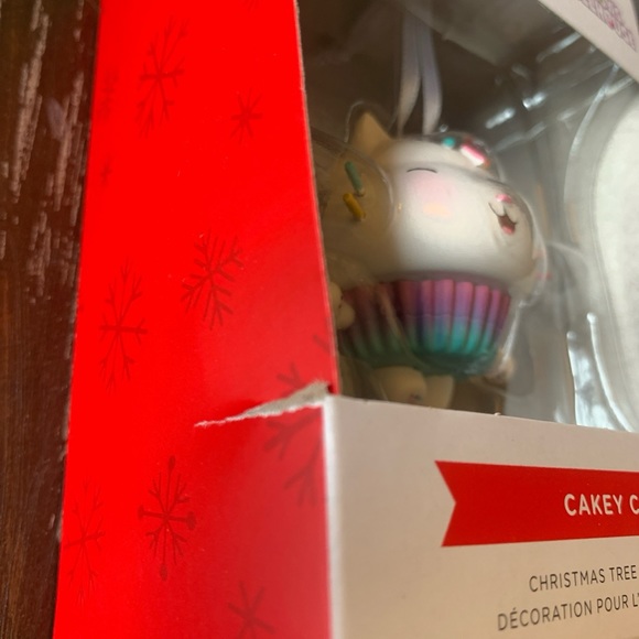 Hallmark Dreamworks Gabby's Dollhouse Cakey Cat Christmas Tree Holiday Ornament - Picture 3 of 5